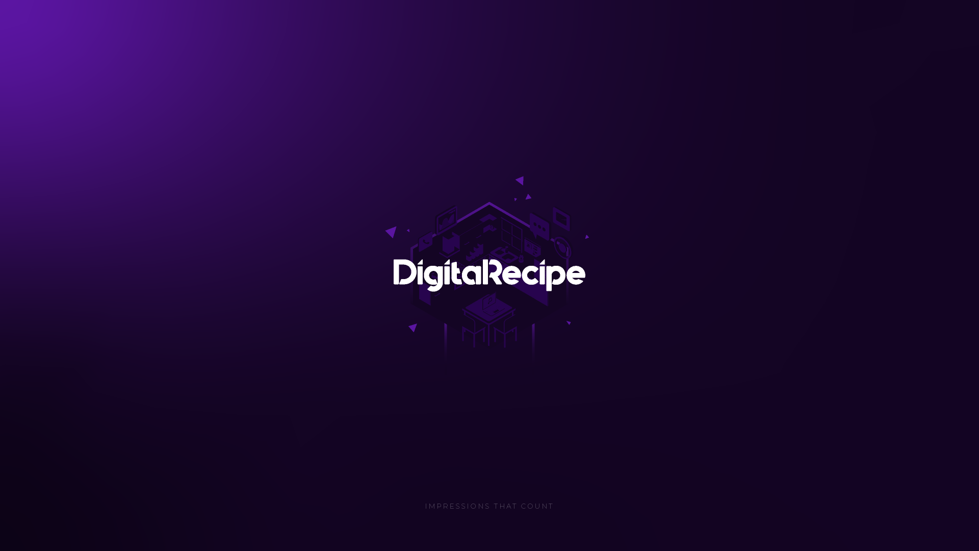 Digital Recipe brand backdrop